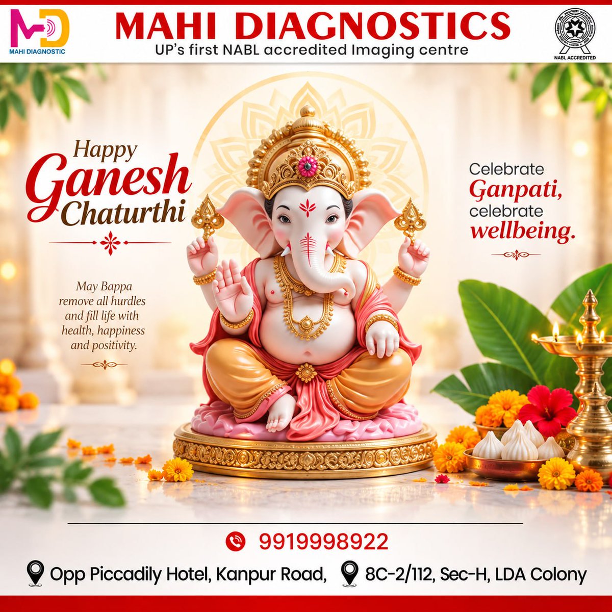 MahiDiagnostics's tweet photo. 🐘This Ganesh Chaturthi, let’s welcome Lord Ganesh with devotion, positivity, and the gift of good health. 🌸

👉 𝐂𝐞𝐥𝐞𝐛𝐫𝐚𝐭𝐞 𝐟𝐚𝐢𝐭𝐡, 𝐜𝐞𝐥𝐞𝐛����𝐚𝐭𝐞 𝐡𝐞𝐚𝐥𝐭𝐡❗

#GaneshChaturthi #GanpatiBappaMorya #HealthyLucknow #DiagnosticsCenterAlambagh  #BlessingsOfGanpati https://t.co/lWUPc7O4LN