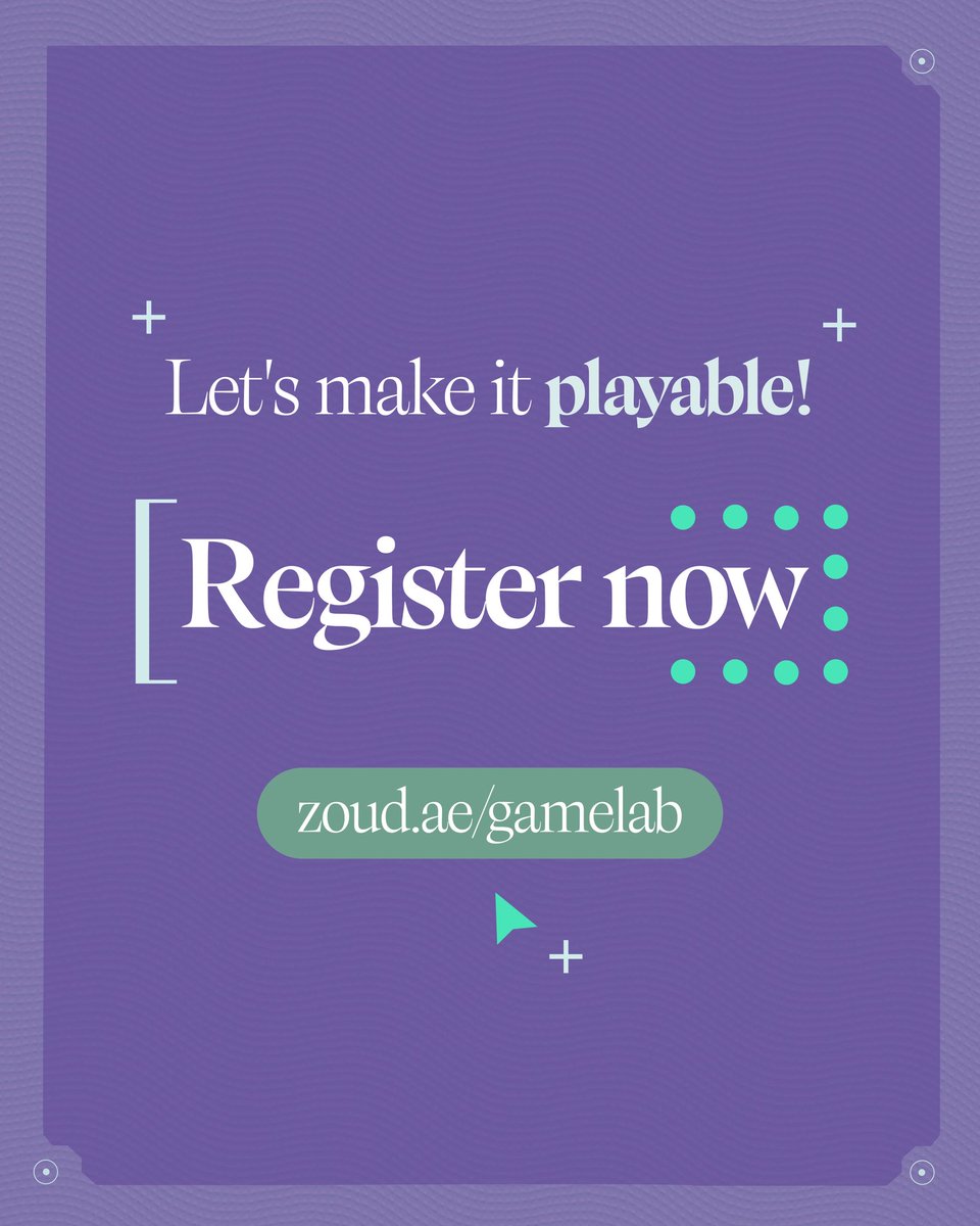 Zoud_ae's tweet photo. Financial literacy is crucial. Let’s make it fun! 

In collaboration with Global Game Jam, Zoud GameLab brings financial literacy and game development together in a global, fully virtual challenge.

Participants will have the chance to compete for funding and prizes, with support to take the strongest games further beyond the jam.

Got an idea? Make it playable.

For more details about participation requirements, visit: 

https://t.co/xneml0Y1Ln

#Zoud #ZoudGameLab