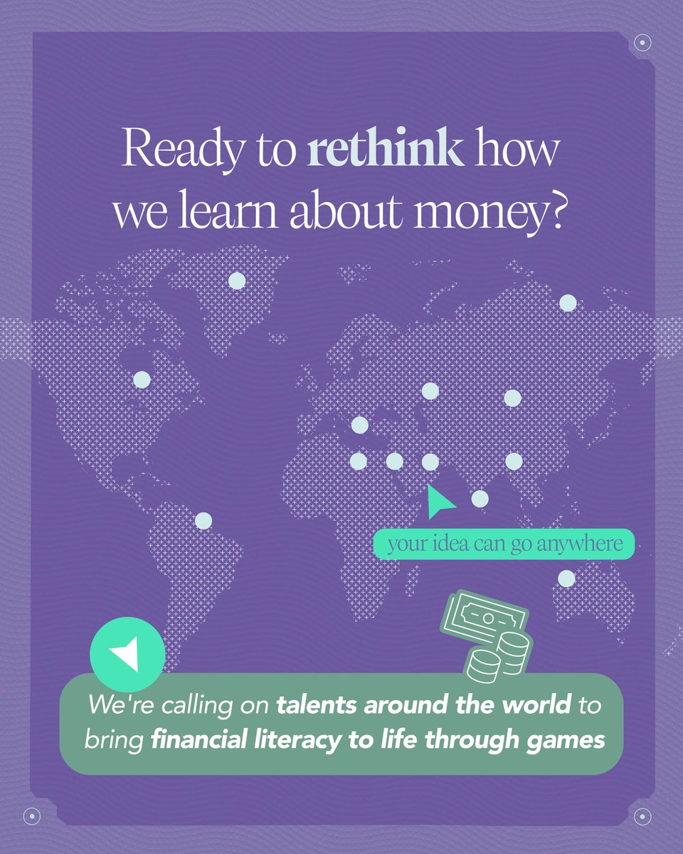 Zoud_ae's tweet photo. Financial literacy is crucial. Let’s make it fun! 

In collaboration with Global Game Jam, Zoud GameLab brings financial literacy and game development together in a global, fully virtual challenge.

Participants will have the chance to compete for funding and prizes, with support to take the strongest games further beyond the jam.

Got an idea? Make it playable.

For more details about participation requirements, visit: 

https://t.co/xneml0Y1Ln

#Zoud #ZoudGameLab