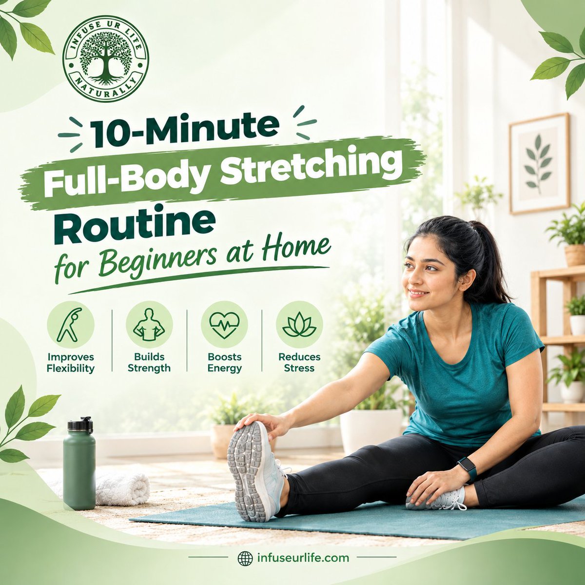 OfficialIUL's tweet photo. 🚨 Feeling stiff? Give your body just 10 minutes! 🧘‍♀️🔥 No gym. No equipment. Just simple full-body stretches you can do at home. Perfect for beginners!

👉 Start your routine: https://t.co/m3d1sF0WRB

#InfuseUrLife #InfuseYourLife #IUL #Stretching #Fitness #HomeWorkout https://t.co/3SzM3UTxrd