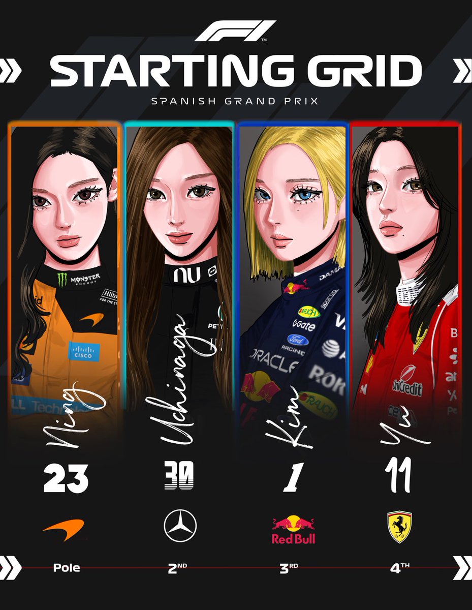radred0's tweet photo. In celebration of Madring’s F1 debut 💙🌙⭐️🦋🏎️ https://t.co/nr922zFUQr