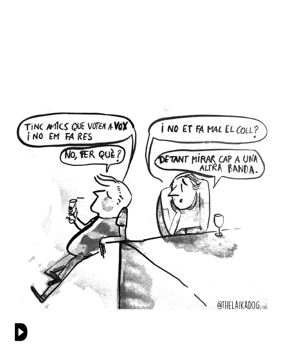 La_Directa's tweet photo. Directa 603 | #EspinaDirecta
Vinyeta de @thelaikadog per a la revista mensual de la #Directa
#humor #humorgràfic #illustració #dibuix #Directa #Directacoop #periodisme #paper https://t.co/KLlIaDZOLj