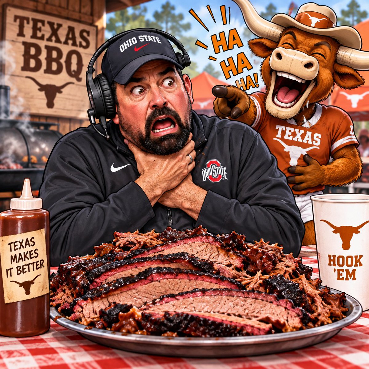 BigRedMacheene's tweet photo. The OSU word of the day is: choke https://t.co/NQcK5jPHWr