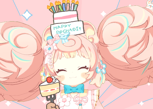virtualcat_poch's tweet photo. お祝いサンバ縛り歌枠遊びに来てくれてほまにありがと～～！！！✨☺️🪇✨ぽちゃおいしてくれるみなさんのおかげで8周年を迎えることができました！

頭のでかさは決意のでかさ！🐭9年目もどうぞよろしくお願いします！！🩷

 早く寝ないと毒Suicaくるよ！ﾎﾟﾔｽﾐｮﾝ~!!💜👀 #生poch https://t.co/UNBHxl575U