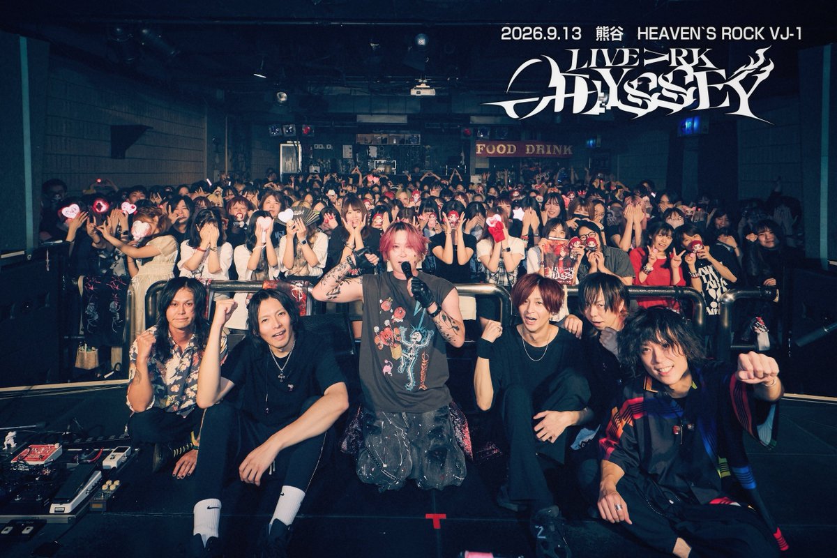 axiz_and_nico's tweet photo. 本日は #LAO2026
さいたま　HEAVEN’S ROCK KUMAGAYA公演でした！！
ガン冷えエアコンを吹き飛ばす爆裂熱量でお届けしました✊🏻🔥
今日もはっちゃけまくって最幸でした！！
またお会いしましょう！！！！ https://t.co/RpB6GW20u7