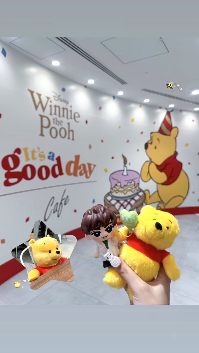 ii27dol's tweet photo. 素敵な企画を主催してくださりありがとうございます🍯🐝♡

私はあべくんが原作デビュー100周年のスペシャルアンバサダーに就任してからのプーさんファンなのですが、プーさんに出てくる言葉は、小さな子どもでも分かるようなシンプルな言葉の中に、大人の心にも響く本質的なメッセージが込められているところに、とても虜になっています⊂˙꒳​˙)💘💫⭐︎

中でも私が大好きなのは『君と過ごすどんな日も僕のお気に入りの日だ』です꒰՞⸝⸝ᴗ ·̫ ᴗ⸝⸝՞꒱💕この言葉と出逢って、あべくんと過ごす毎日は決して当たり前ではなく、かけがえのない特別な時間なんだと改めて再確認出来ました.ᐟ.ᐟ✨️

私にとっての #プーさんタイム は、そんなまったりとした時間の中で、あべくんやすのーまんさんのことを見ている時間です🕒✩

たくさんの情報が溢れている世界で、つい周りを見渡すと「何かをしないと…」と焦ってしまうけれど、プーさんに出会って、プーさんのように自分のペースでゆっくりと「なにもしないをして」、心に余裕を持ち、自分や周りの人をこれからも大切にしていきたいです💭💞

ご縁がありますように🧸🍀︎💛⟡.·

#プーさんタイムスペシャルイベントご招待