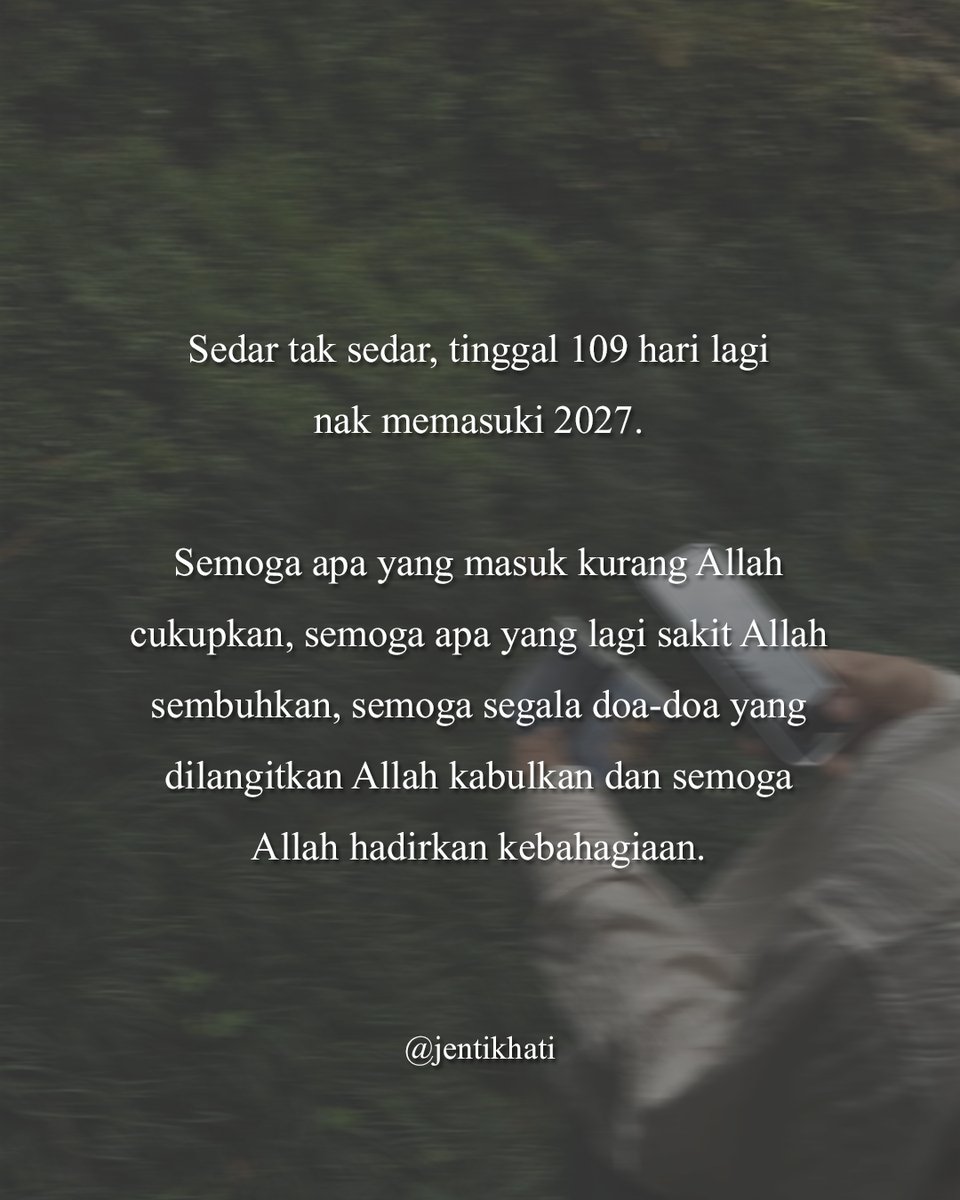 jentikhati's tweet photo. Jangan menyerah saat doa-doamu belum dijawab. Boleh jadi saat kamu mampu bersabar, Allah akan memberikan lebih dari apa yang kamu minta. https://t.co/eXp1gRIXeN