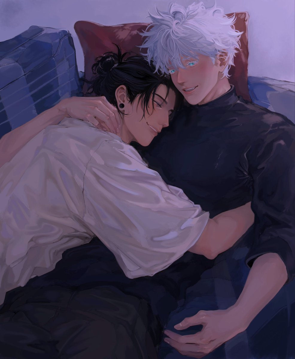 ravenvslayer's tweet photo. “うつろう景色の中で一人 僕は佇み君を思う…”
#satosugu #jjk #jujutsukaisen #夏五 https://t.co/ZxCSy6wGGd