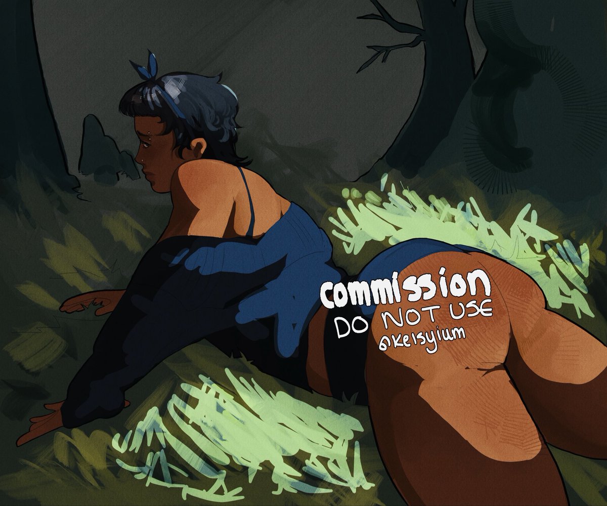 0KLIVIN's tweet photo. will you meet me by the woods? 

#commission #oc #artmoots https://t.co/ZnK04EWdUf