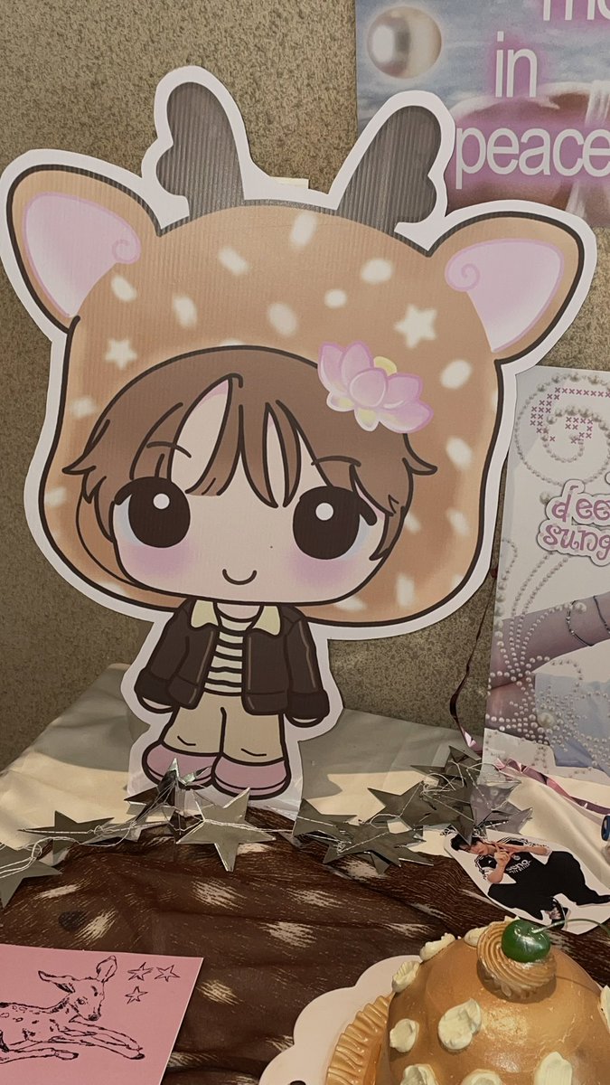 scwwwb's tweet photo. happy birthday bambi baby jsc ♡
#MyDeerestSC 🦌🤎 https://t.co/rQBJBMiUJT