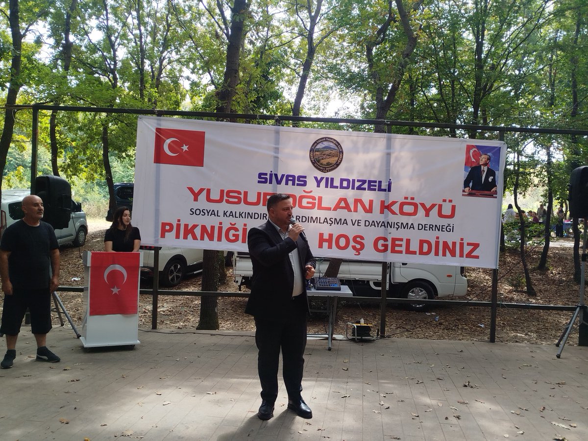 FeyzullahTORLAK's tweet photo. Yiğidolar Diyarı Sivas’ın kıymetli hemşehrileriyle gönül bağımızı güçlendirdik. 🇹🇷

Çekmeköy İlçe Başkanımız @fatihsirmaci ile birlikte Sivas Yıldızeli Yusufoğlan Köyü Derneğinin düzenlemiş olduğu piknik programına katılım sağladık.

Dernek Başkanımız Rıza Kaya ve yönetimine başarılar diliyorum. Birlik ve beraberliğimiz daim olsun.

@abdullahozdemir 
@rabiyakazak 
@DegemDeniz 
@ak_sancaktepe
