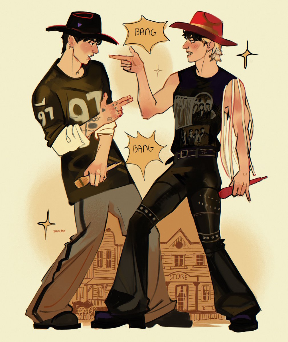 Sanchos_0's tweet photo. [👢°🔸💥]
#btsfanart https://t.co/YLcIIdopzv