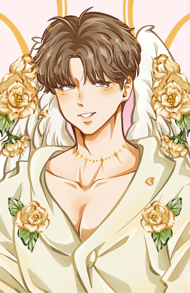milkies2002's tweet photo. 💛 An Angel with A Devil
The last of the 4 couples I did for this series hehe. I still love my Danny boi more than JK 🫶🫶
#jinx #jinxmanhwa #kimdan #jaekyung #fanart https://t.co/3vrCDPQuog