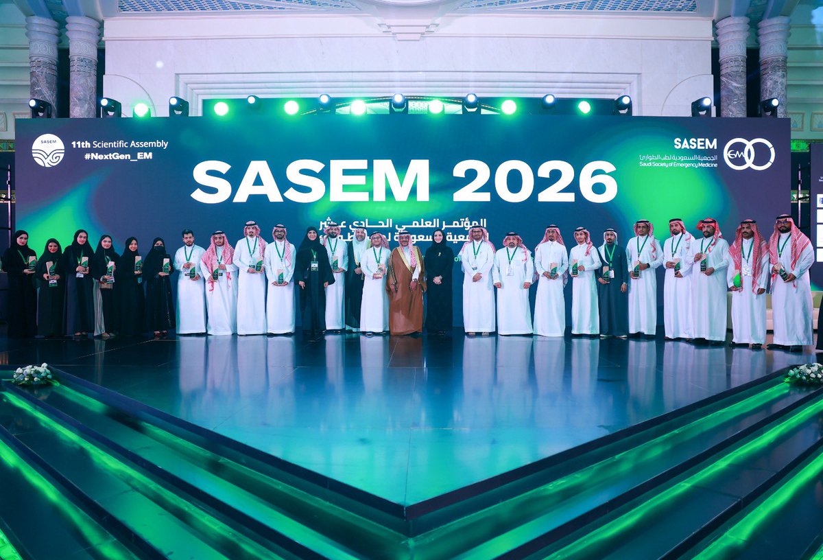 sasem2026's tweet photo. A moment to celebrate the people behind the scenes. 🏆✨

Honoring our incredible organizing team for their dedication, commitment, and countless hours of hard work that brought #SASEM2026 to life.

This achievement belongs to every one of you. 👏

#SASEM2026
#NextGen_EM https://t.co/EAHHxz7CJM