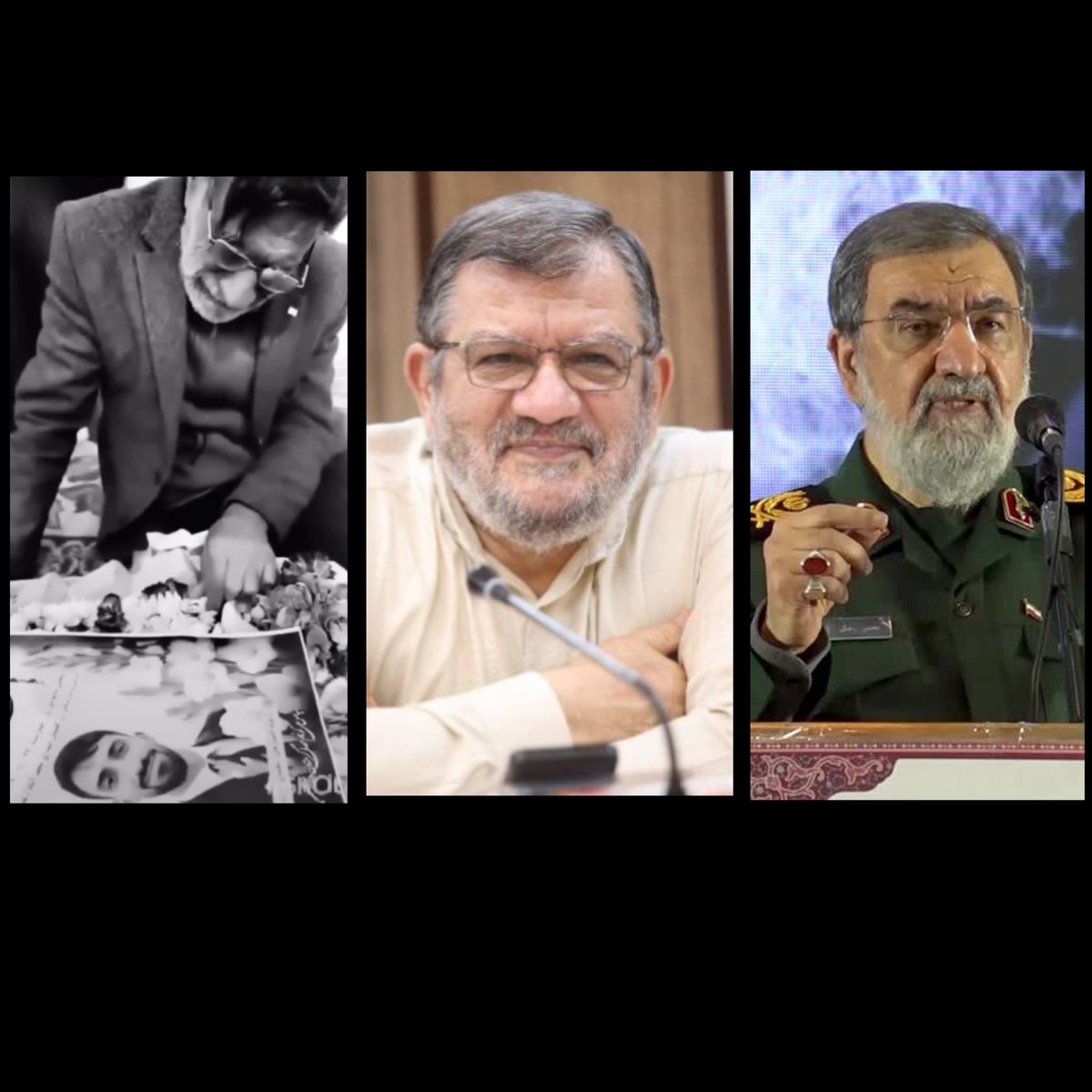 nikHosseini_'s tweet photo. اولی وقتی رژیم جمهوری اسلامی پسرش را کشت زندگی را طاقت نیاورد. 
دومی وقتی رژیم پسرش را کشت، معامله کرد، سکوت کرد و بعد نماینده همان رژیم شد. 
سومی برای رژیم جمهوری اسلامی پسرش را کشت. https://t.co/WPwxH373ST