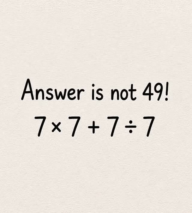 Flowryyy_'s tweet photo. Believe me it's not 49

Now get the correct one if you are good in mathematics.... https://t.co/Gd9s3wSCM3