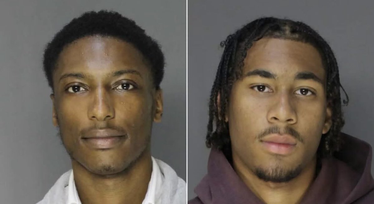 messengerA9's tweet photo. These two individuals were charged in connection with alleged rape of an Eastern University Student. Via @PhillyCrimeUpd https://t.co/bgm7SAp5WE