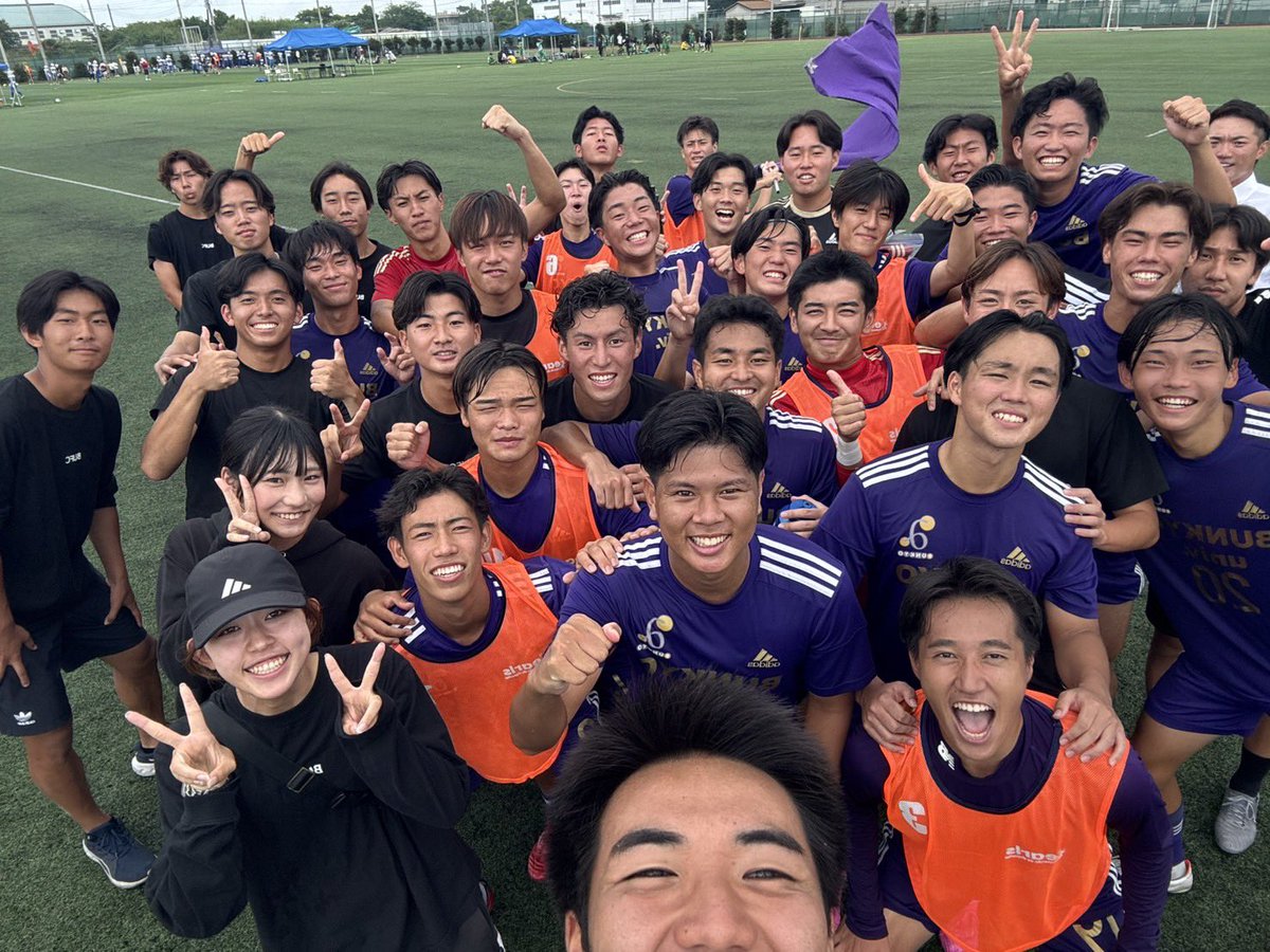 TAKADA06212's tweet photo. 埼玉大学3対0勝利🔥
遠ざかっていた勝ち点3がやっと取れました！
誰1人諦めることなく、信じ続けた結���だと思います。

しかし、自分はピッチ外のだらしなさがあり、改善しなければいけません。
試合に出れたことに感謝して同じ過ちを起こさないようします。

たくさんの応援ありがとうございました！ https://t.co/hEx4Me00F1