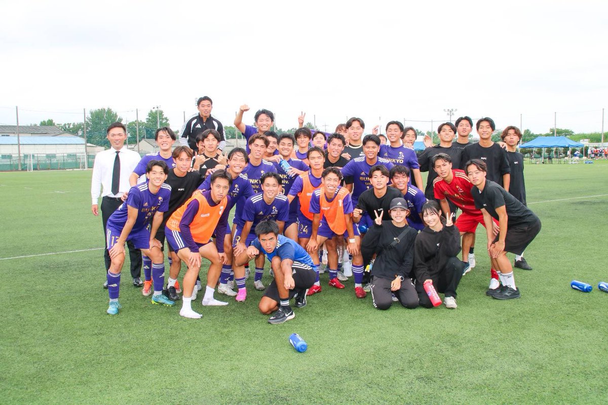 TAKADA06212's tweet photo. 埼玉大学3対0勝利🔥
遠ざかっていた勝ち点3がやっと取れました！
誰1人諦めることなく、信じ続けた結���だと思います。

しかし、自分はピッチ外のだらしなさがあり、改善しなければいけません。
試合に出れたことに感謝して同じ過ちを起こさないようします。

たくさんの応援ありがとうございました！ https://t.co/hEx4Me00F1