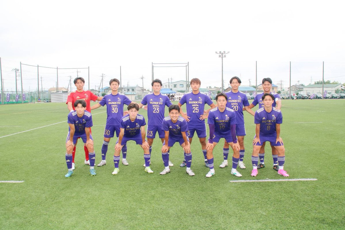TAKADA06212's tweet photo. 埼玉大学3対0勝利🔥
遠ざかっていた勝ち点3がやっと取れました！
誰1人諦めることなく、信じ続けた結���だと思います。

しかし、自分はピッチ外のだらしなさがあり、改善しなければいけません。
試合に出れたことに感謝して同じ過ちを起こさないようします。

たくさんの応援ありがとうございました！ https://t.co/hEx4Me00F1