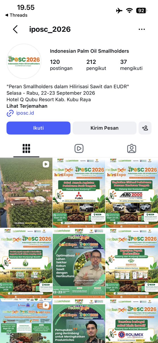 vier4x4's tweet photo. ADA PAMERAN SAWIT NIH DI KALIMANTAN BARAT. CATAT TANGGALNYA YAA✨ https://t.co/j9dkEBW3D8