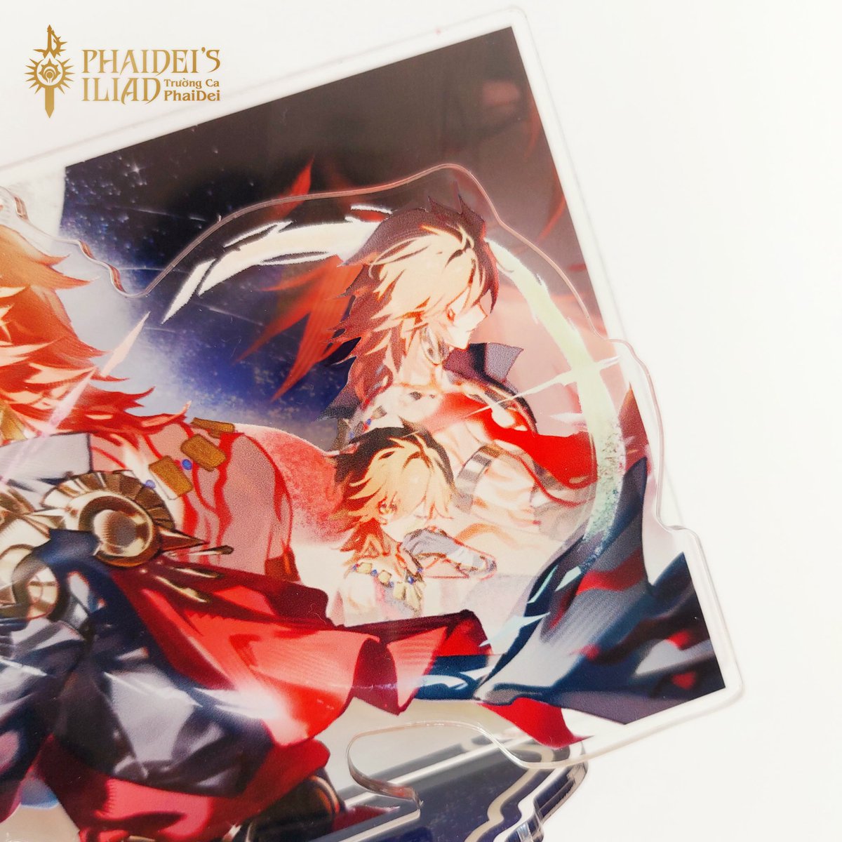 PhaiDeisIliad's tweet photo. [Merch Preview] ☀️Standee🍷

We are honored to present to you a fragment of our PhaiDei’s Epic, drawn with so much love from @suirandanshihao. Let’s look forward to all the gifts for donors that we will soon reveal 💕

#phaideiitabooth #phaideisiliad https://t.co/05TBWqkZjP
