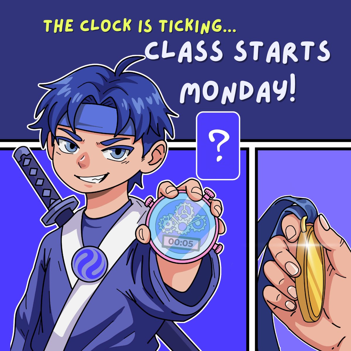 RaikoTheLegend's tweet photo. The academy is live!

Session 01: 
The quiz bee - kicking off with a 10 $INJ reward pool.

Hone your skills and claim the top of the leaderboard.

Enroll now⤵️