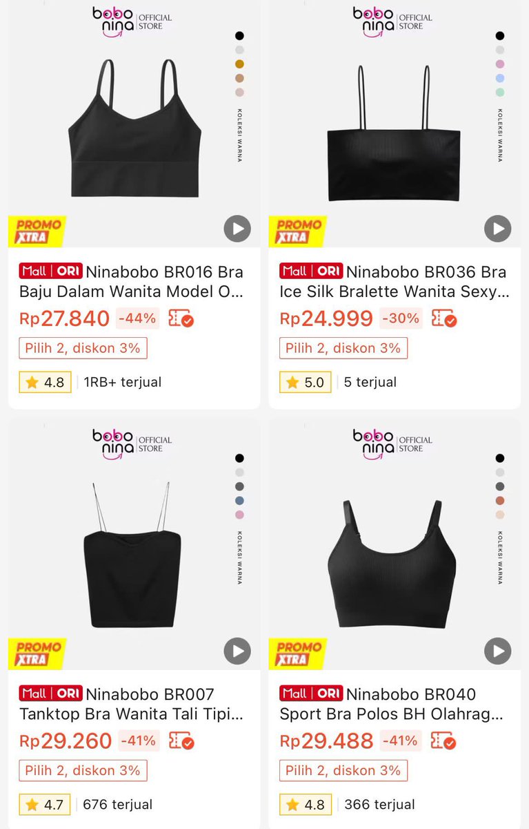 niceeetime's tweet photo. PLIISS GIRLS! KALIAN HARUS TAU INIII😭

IN THIS ECONOMY, ternyataa adaa hidden gem MALL ORI yang isinyaa TANKTOP modelnya CAKEPP GEMESS SEMUAA SEHARGA SEBLAAKK 😭￼ https://t.co/eoxc3s7hBa