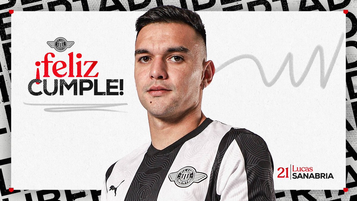 Flyer de feliz cumple a Lucas Sanabria.