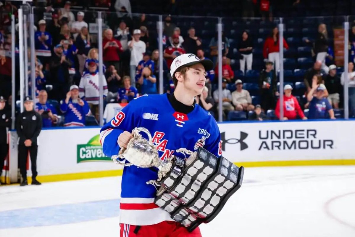 scottcwheeler's tweet photo. Leafs second-rounder Alexander Bilecki is just scratching the surface of his “huge potential.”

My feature, with insight from Kitchener, Toronto, and those around him (free to read):
https://t.co/VgofjszdFb https://t.co/SLbvfLUvMk