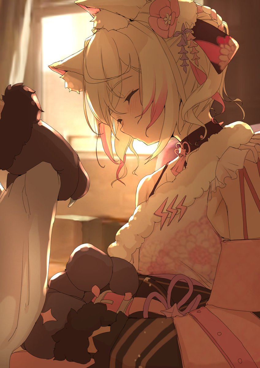 UraMitsuru1206's tweet photo. モコちゃんどうかお大事に…🥹 https://t.co/SY7jZuDpsU