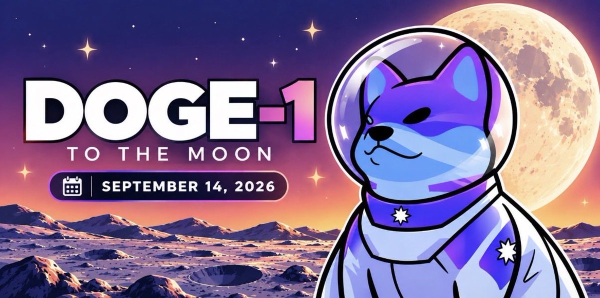 R4M195's tweet photo. Tomorrow on September 14, we send DOGE to the moon. Literally.

This is OG DOGE-1 ever created on pumpfun.

FtGpVNxBwGZ46f1Jkzed96DZcyRcdUdgfpW9xNpSpump https://t.co/1DHD7MM8vL
