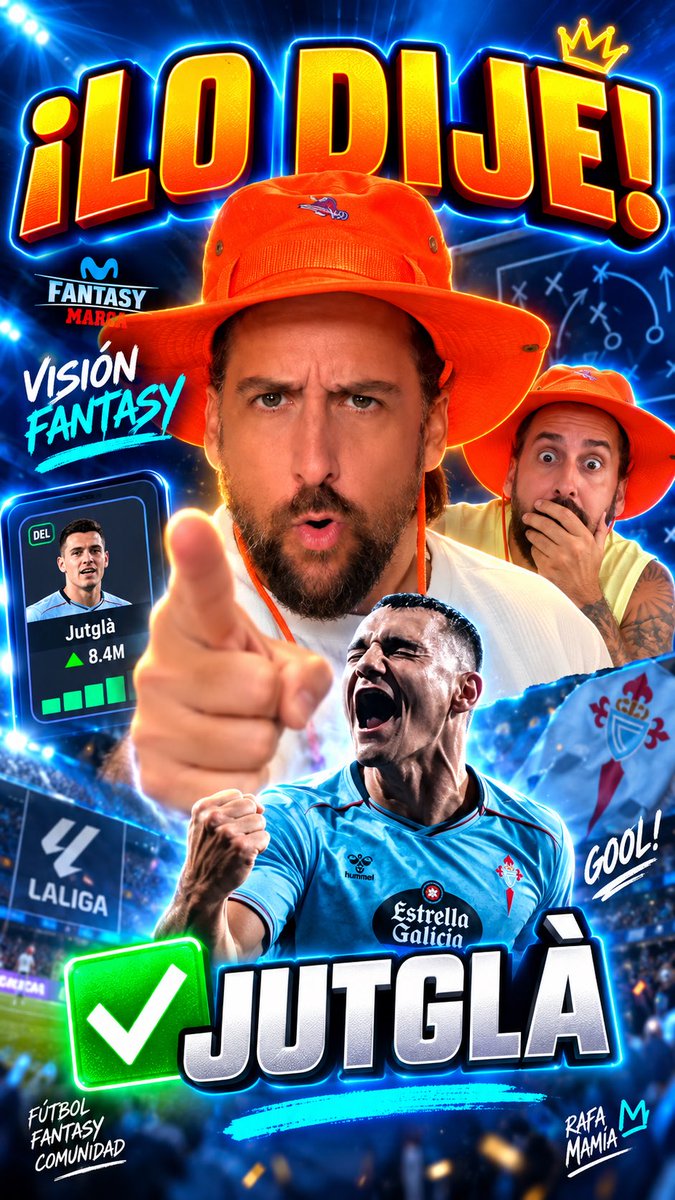 Rafamamia1's tweet photo. Jutglà nunca marca… seguro que contra el Málaga marca” 😂⚽
2 DÍAS DESPUÉS: GOL DE JUTGLÀ ✅🔮
Esto ya no es suerte… 😭
#FantasyLaLiga #LaLigaFantasy #Jutglà #Rafamamia https://t.co/H14D4X9Ehv