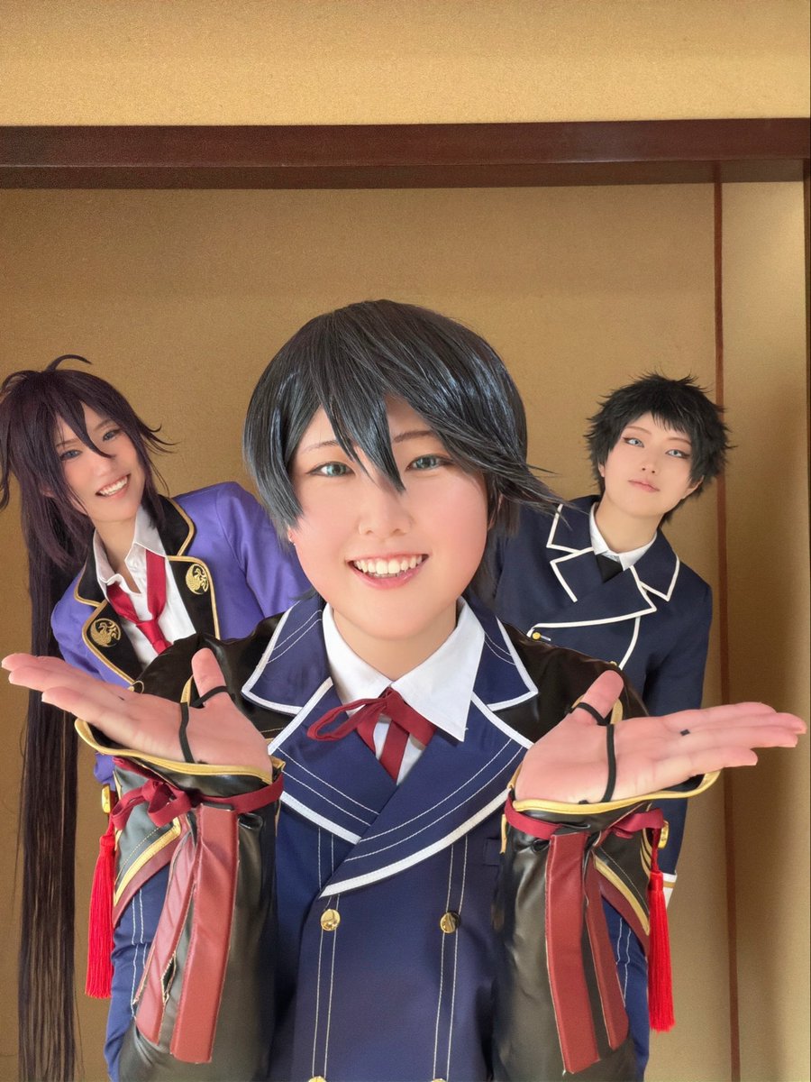 tam_2136's tweet photo. tkrb Cosplay 
遅くほー！今日はのぎさんとむらねさんとやみなべ併せありがとうございました🙏🏻💕
いつもはしないキャラでど緊張しました💦
めっちゃ笑って楽しかった😂 https://t.co/0TjByGfuTg