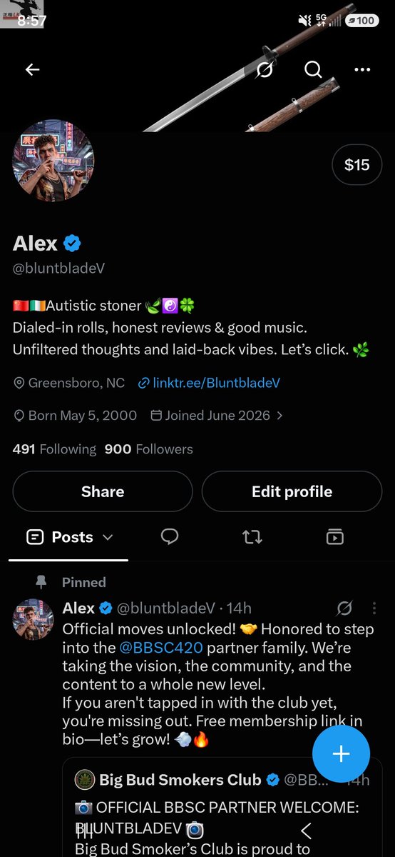 bluntbladeV's tweet photo. 900 followers loaded up. The growth over here lately has been unreal. 📈
​We’re building something truly authentic—honest product breakdowns, solid vibes, and real community connections. Help us push past 1,000 to close out the weekend strong!
​Drop a follow, retweet this to spread the word, and let’s keep elevating together. Hope everyone’s having a peaceful Sunday! 💨 relaxed vibes 🔥