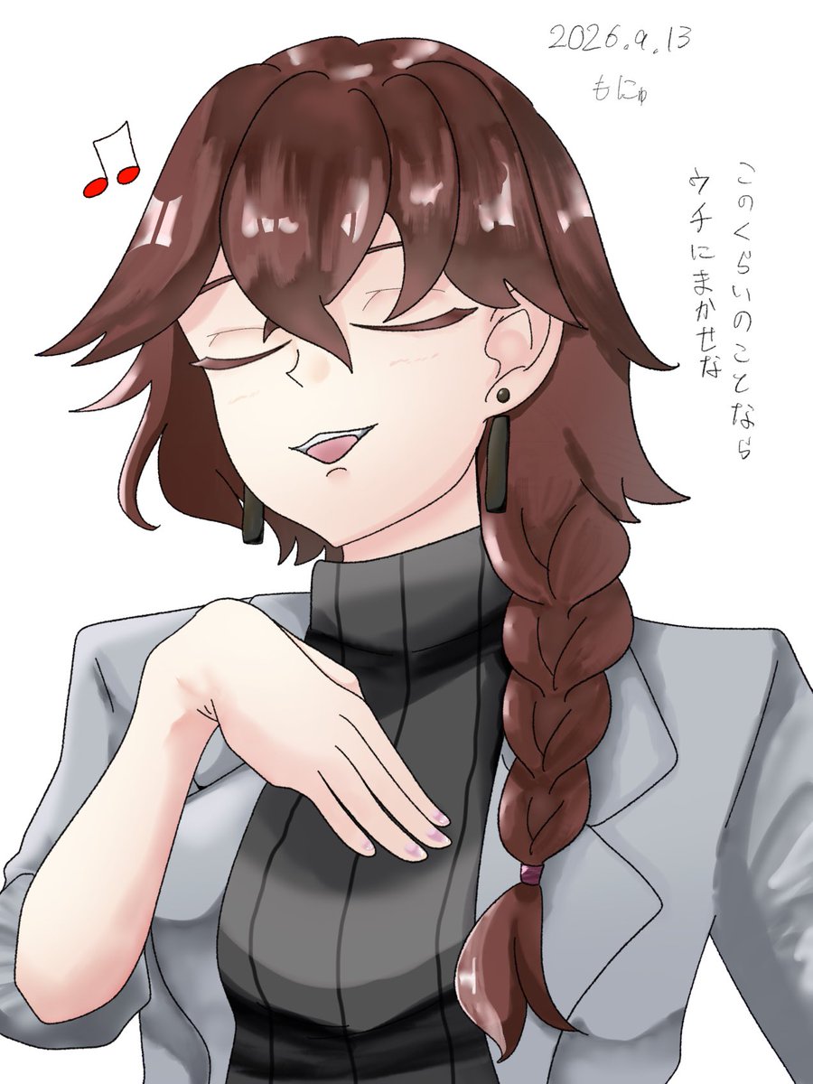 4shxzv's tweet photo. 白衣着たチナナさん書きました…！！！ https://t.co/mwR6mCOBu7