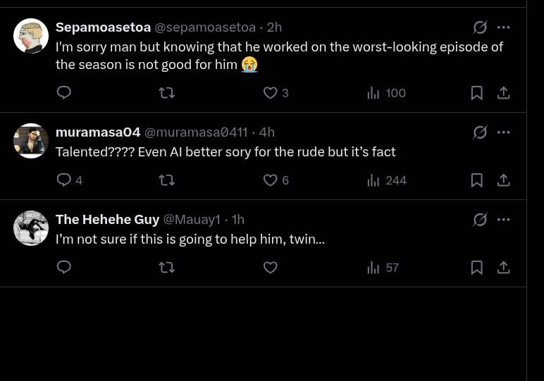 BhaumikTalwar's tweet photo. How insufferable one can be .
You all dont deserve this anime adaptation at all. https://t.co/dEmgYU3l3s