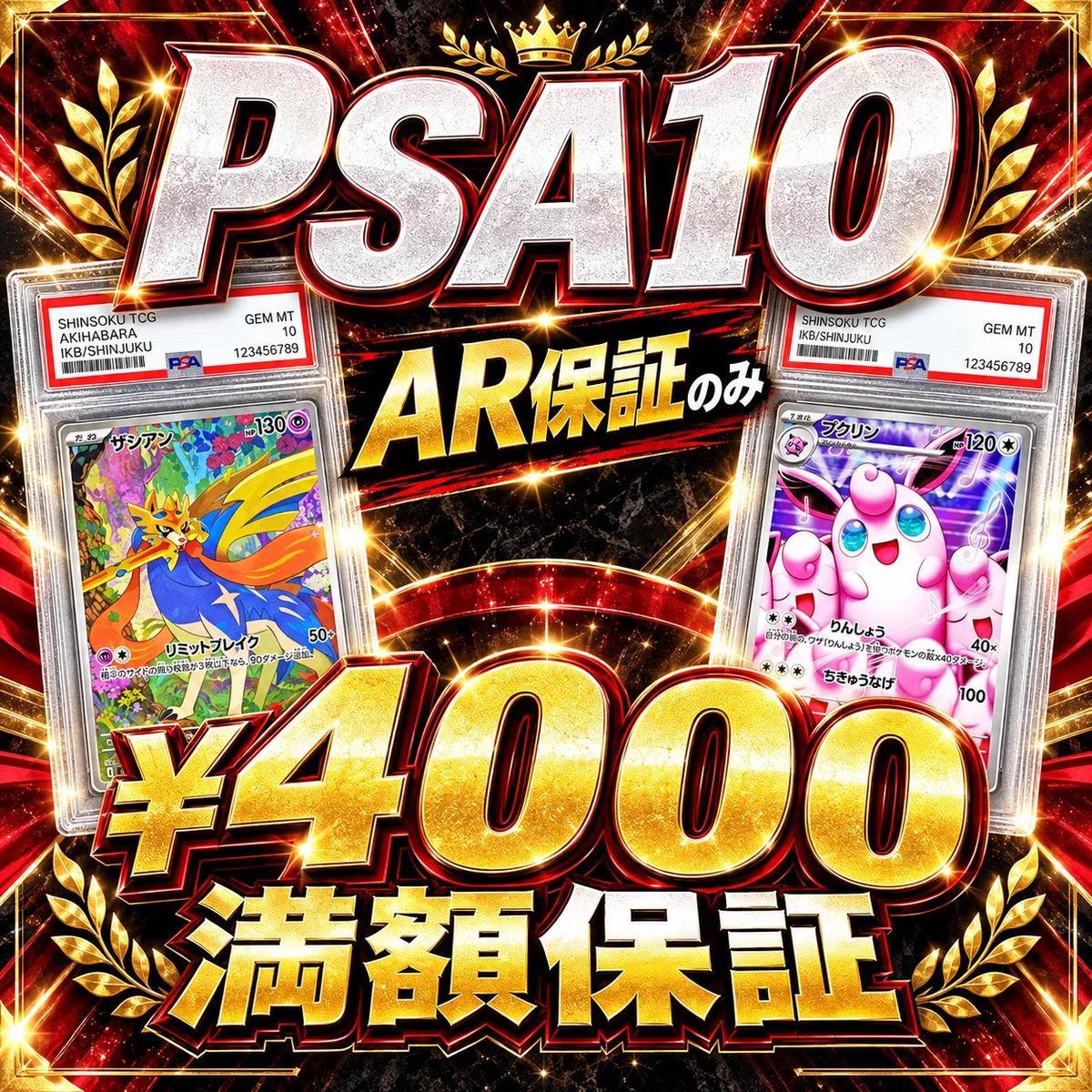 シンソク買取表@ポケカ ワンピ 遊戯王 PSA鑑定品 on X: 