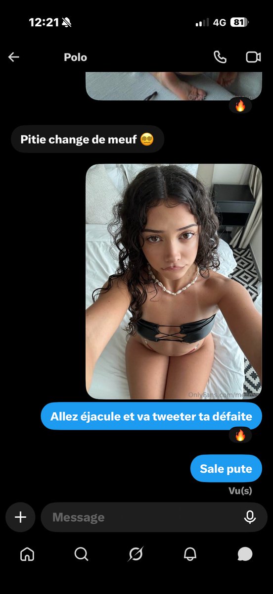 Wankfunnn's tweet photo. @Polooo_12 c’est une salope je l’ai humilié comme une chienne https://t.co/DG1dKLxfvt