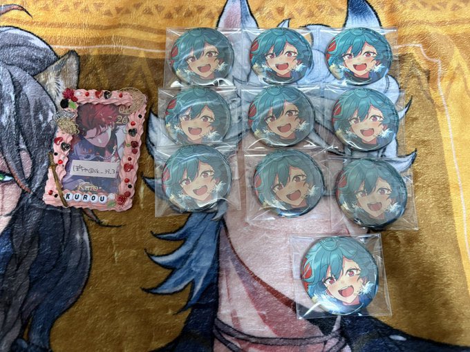 sk_39_3's tweet photo. 【交換 譲渡】
あんスタ コレ缶 コレクション缶バッジ IDOL 2026 May
譲→ライカ 維吹 HiMERU 燐音 渉 桃李 
求→星4のみ200円/個にて譲渡可能
(纏めてお迎え頂ける方のみ送料負担致します)
🌺☆5単体の場合は希望額ご提示ください
🌺星4含む場合のみ定価にて譲渡可能ですが1点につき2点お迎え必須 https://t.co/1990DgGT9u