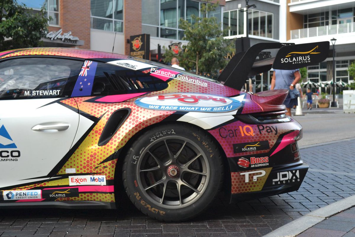 LurleneAlituf's tweet photo. What’s better than a Porsche GT3? Two Porsche GT3s with screaming straight-cut gears. @byersimports https://t.co/hxMpEFid0I