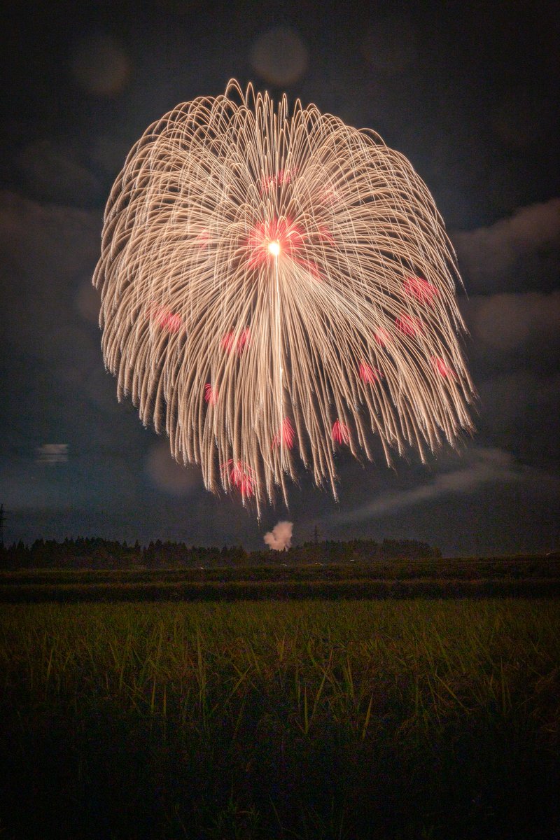 _IKE4_'s tweet photo. 2026/9/11 新潟県小千谷市🎆
浅原神社秋季例大祭奉納大煙火 https://t.co/cGnl3uYFpN