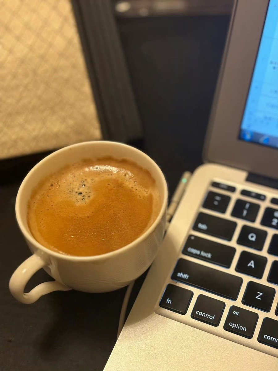 AyeshaPalardy's tweet photo. Just wrapped up another late shift at the office—coffee’s my only co-pilot right now, and I’m this close to napping on my keyboard. https://t.co/H71juIgZTC