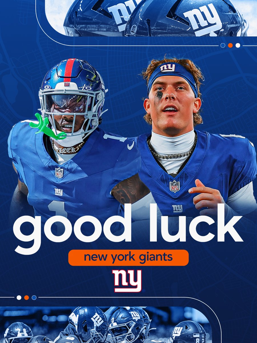Mets's tweet photo. #BigBlue 🏈🔵

Good luck this season, @Giants! https://t.co/ZwHF9uF4S6