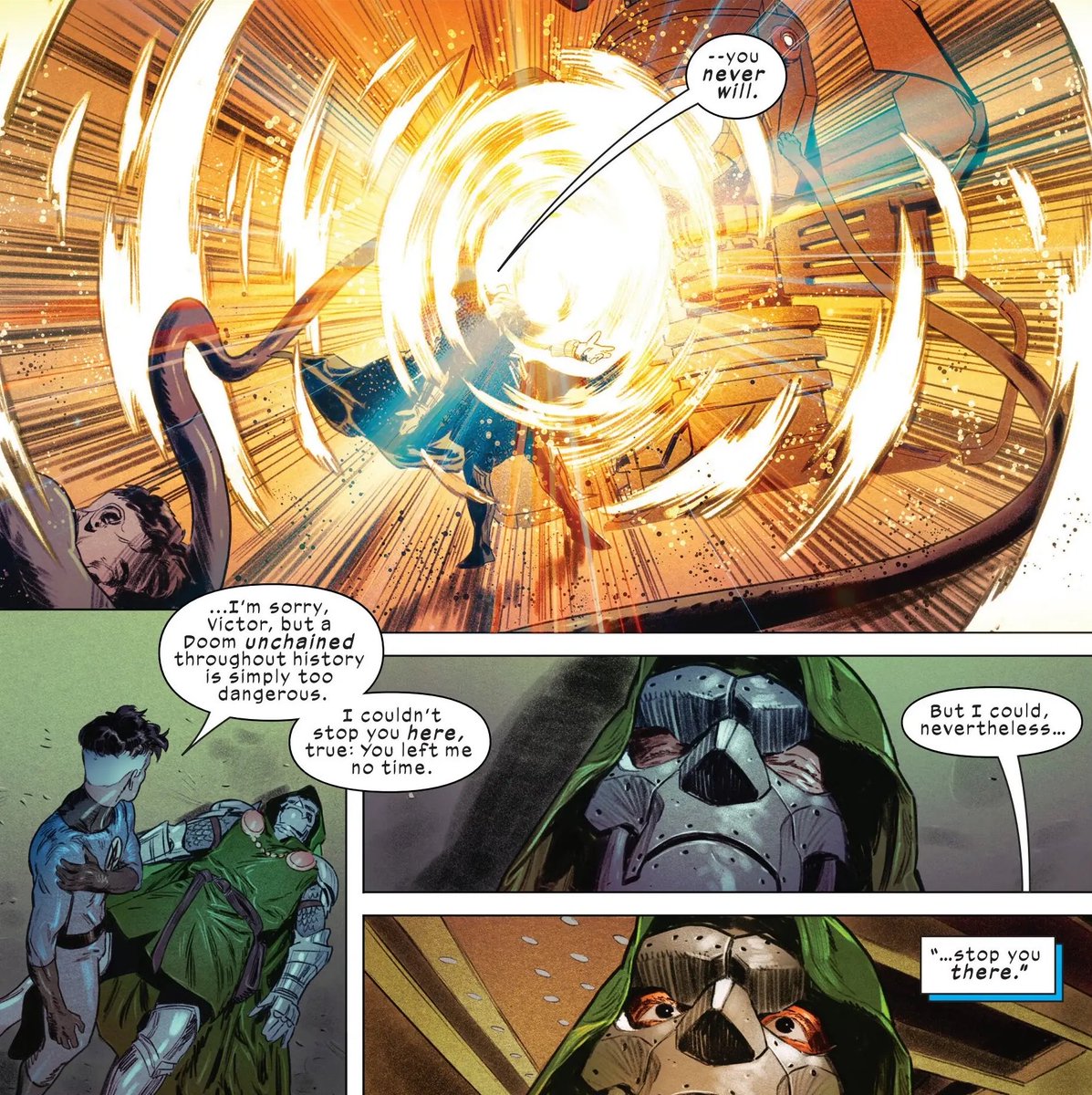 ppoindexter0's tweet photo. มีใครรอดู Avengers ปลายปีนี้อยู่มั้ยครับ รู้มั้ยว่าล่าสุด Doctor Doom ติดอยู่บนเรือไททานิคนะ

สั้นๆคือรี้ดมีแผนสร้างไทม์แมชชีน ส่งจิตตัวเองไปสู่ npc ในอดีตเพื่อแก้ไขอนาคต ดูมที่อิจฉาเลยชิงตัดหน้าสร้างเองเลยเพื่อยึดครองโลก แต่รี้ดปรับวงจรเครื่องจนส่งผลให้ดูมไปติดอยู่บนไททานิคแทน😭 https://t.co/d50Os3d29w
