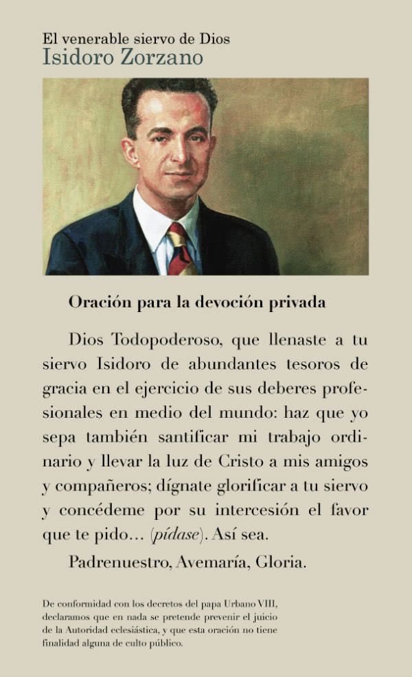 OpusDeiChile's tweet photo. 🙏 Día especial para pedir un favor a Dios por intercesión de Isidoro. 🎉 Un 13 de septiembre de 1902  nació en Buenos Aires Isidoro Zorzano. Ingeniero, amigo de @sJosemaria y uno de los primeros miembros del Opus Dei. Hace 10 años fue declarado venerable. https://t.co/WDY22NwTnT