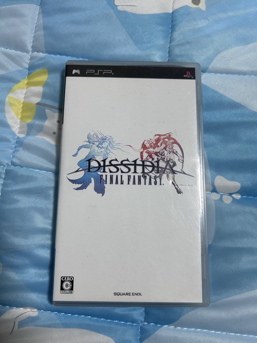 iusetaro's tweet photo. 本日の収穫
#ゲーム
#PSP
#DISSIDIAFINALFANTASY https://t.co/wPMGXwdAO1