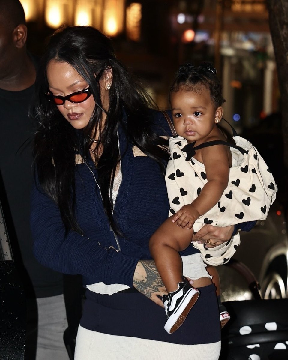 gabgonebad's tweet photo. Rihanna and Rocky's daughter Rocki Irish is turning 1 today 🤍 https://t.co/c1ZiSDvW2y