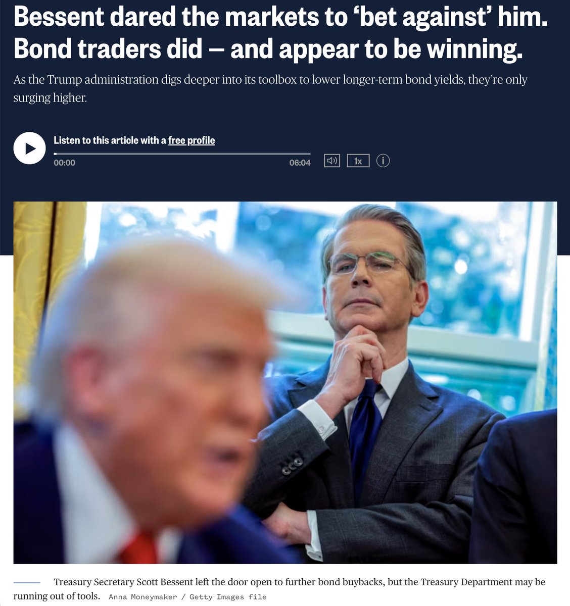 duediligenceguy's tweet photo. His old boss did warn him...
;-{)} https://t.co/ElpPbCwfcc