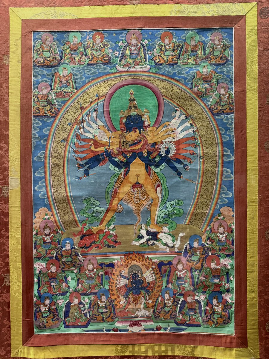 MikaYanRu's tweet photo. Moscow’s Pushkin Museum presents nearly 700 works on the history and aesthetics of Vajrayana Buddhism in Tuva, Buryatia and Kalmykia. 

The exhibition includes bronze sculptures rescued in 1944 and shown publicly for the first time. https://t.co/XcQuIcwTjc